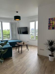 Appartements Appartement de standing avec vue Nantes : photos des chambres