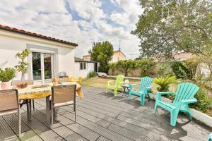 Maisons de vacances Maison avec jardin, idealement situee : photos des chambres