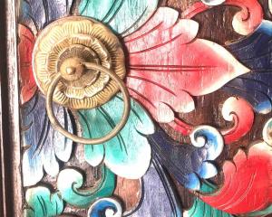 Courtyard living w BBQ garden in secluded hamlet