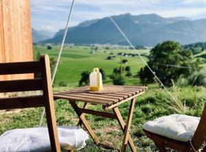 Tiny Cabin auf der Biofarm Hornen