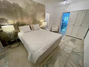 Villa in a palm tree plantation