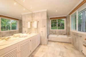 Villa in a palm tree plantation