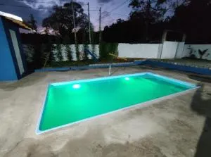 Chácara com churrasqueira e piscina - Borda da Matta
