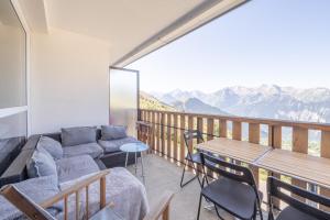 Appartements Alpe d'Huez Houses - Chez Val - Magnifique 62m2 pour 6 avec vue montagne splendide - Les Chances : photos des chambres