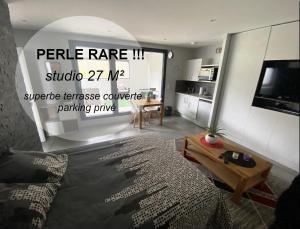 Appartements Appartement avec Terrasse couverte - La Motte-Servolex : photos des chambres