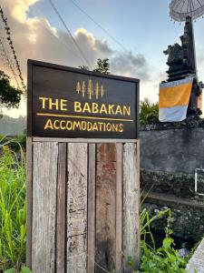 The babakan accommodations
