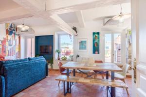 #48 Suite Jean top floor terrace 5min walk sea AC