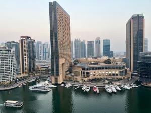Waterfront Yachts View Studio in Bay Central, Dubai Marina