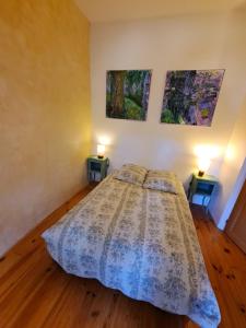 Maisons de vacances clos du Mont maison sur falaise : photos des chambres