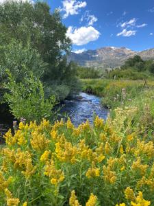 Snowcreek II 2 plus loft 2 bathroom end unit condo sleeping 8 people with amazing mountain view