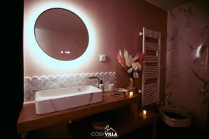 Villas CosyVilla - Spa Sauna Hammam : photos des chambres