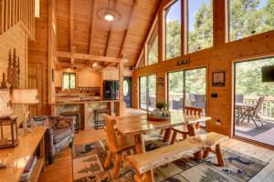 Lakefront Six Mile Vacation Rental w Dock