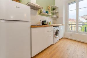 Entre gare et centre-ville: lit double, wifi