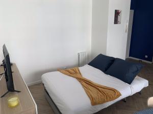 Appartements MIMOSA- 5 min gare- arrivee autonome- Parking & wifi Gratuit : photos des chambres