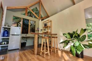 Remote Home near Secret Lagoon with Motorcycle