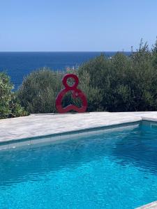 Villa Nafsika stunning view on the Aegean Sea