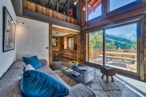 Chalets Luxueux chalet Higamel au calme et vue imprenable : photos des chambres