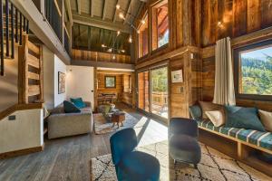 Chalets Luxueux chalet Higamel au calme et vue imprenable : photos des chambres