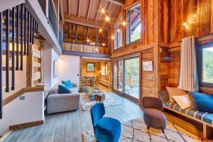 Chalets Luxueux chalet Higamel au calme et vue imprenable : photos des chambres