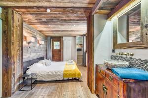 Chalets Luxueux chalet Higamel au calme et vue imprenable : photos des chambres