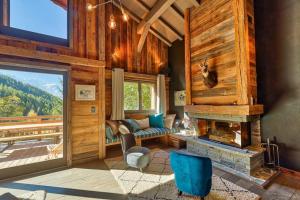 Chalets Luxueux chalet Higamel au calme et vue imprenable : photos des chambres