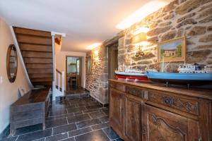 Maisons de vacances Kerlomen - Maison avec grand jardin : photos des chambres