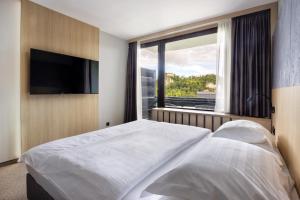 Double Room with Lake View room in Hotel Kompas