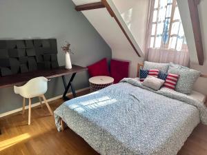 Maisons de vacances Family Oasis with 3 bedrooms near Paris : photos des chambres