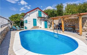 Beautiful Home In Karlobag With Outdoor Swimming Pool, Wifi And 3 Bedrooms