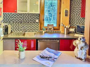 Spacieux T2 cabine avec balcon et accès WIFI à Tignes - FR-1-411-678