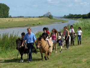 Maisons de vacances Carefully furnished cottage 5 km from Mont Saint Michel : Maison de Vacances 2 Chambres