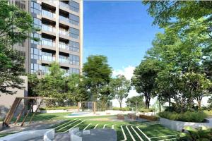 Luxury suite with sea view.