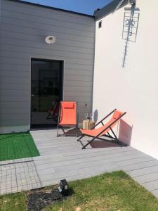 Maisons de vacances Location saisonniere Maen Roch : photos des chambres