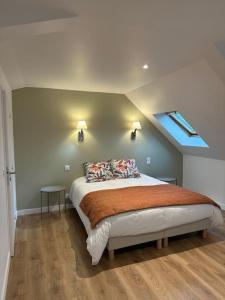Maisons de vacances Magnifique longere au calme de Kerminaouet : photos des chambres