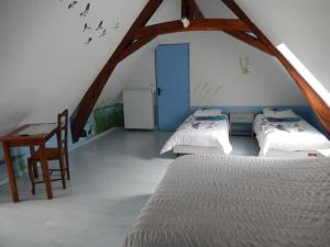 Maisons de vacances Gite a la ferme 15 personnes avec jacuzzi : photos des chambres