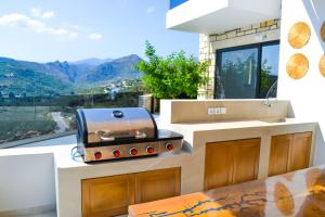 Paleokastro Villas with Private Heated Pool, Top Views - Next To Center - Top WiFi