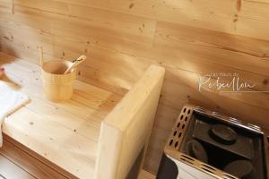 Maisons de vacances les Hauts de Rebeillou - Cabane Spa : photos des chambres