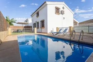 EntreCalas 3 chalet piscina privada Conil, Roche Viejo, Cala del Aceite - Конил-де-ла-Фронтера
