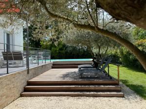 Maisons de vacances Villa Coquelicot avec piscine chauffee et borne electrique : photos des chambres