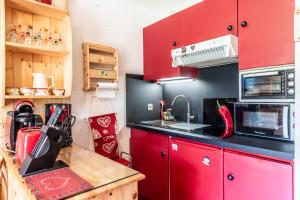 Appartements Le Petit Aulps - Studio avec vue montagne : photos des chambres