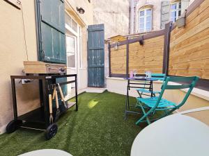 Appartements Le cineaste -Terrasse -Vivre au coeur d'Angouleme : photos des chambres