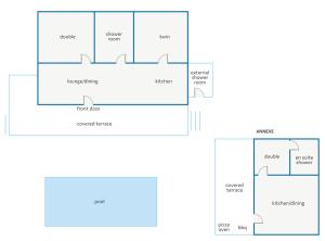 Villa con 3 Camere da Letto