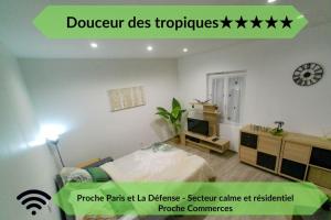 Appartements *Douceur des Tropiques*Parisis : photos des chambres