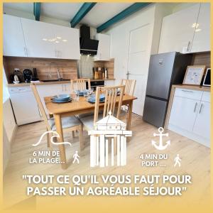 Maisons de vacances Le Phare du Bout du Monde - Logement proche du port : photos des chambres