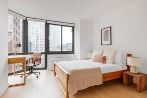 Tribeca 1BR Gym Roof deck Indoor pool NYC-231