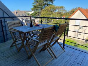 Barneville Plage appart cosy avec terrasse 150m de la mer