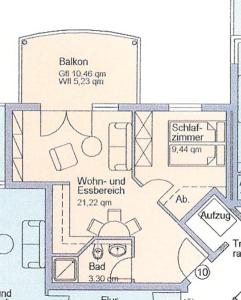 Residenz am Kurpark App 10 inkl WLAN