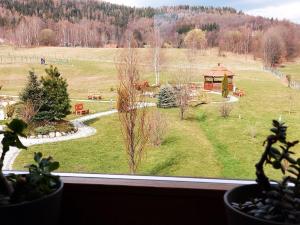 Semi detached log house with near Karpacz