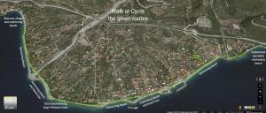 Greek village life by the sea