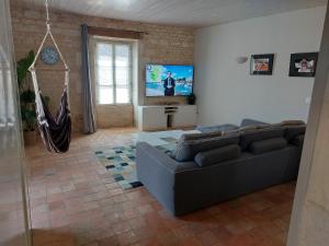 Maisons de vacances Maison pour 10 personnes avec piscine et proche de la plage : photos des chambres